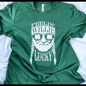 Feeling Willie Lucky St Patrick’s Day tee